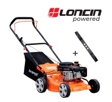 Газонокосилка бензиновая SKIPER GW461 (46 СМ, РУЧНОЙ, LC 3,5 ЛС, МУЛЬЧ, СТАЛ.ДЕКА, ТР-СБ.60 Л,+НОЖ)