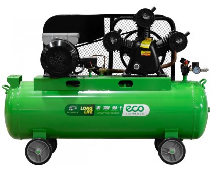Компрессор ECO AE-1003-B70 ременной (580 л/мин,100 л, 3.0 кВт)