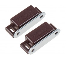 Защелка магнитная 45мм коричневая (2 шт в пакете) STARFIX