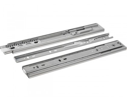 Направляющая шариковая полного выдвижения 350х45 мм Push to open 2 шт STARFIX