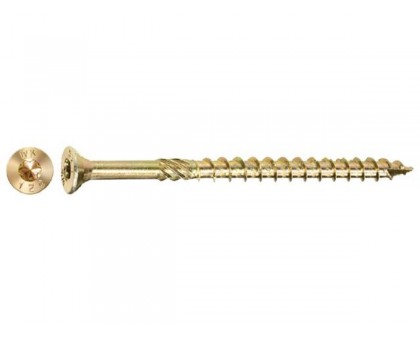 Шуруп конструкционный 6.0х90 мм по дереву, потай, T30 (150 шт в карт. уп.) STARFIX