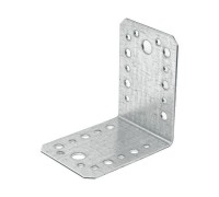 Уголок крепежный 40х90х90 мм С 2.0 мм белый цинк STARFIX