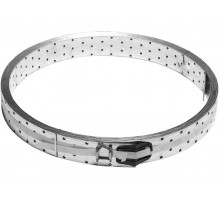 Лента монтажная перфорированная 80 мм LM белый цинк (бухта 10 м) STARFIX