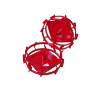 Грунтозацепы (комплект) ф 340/300 мм, шир. 90 мм, 6-гр. втулка 23 мм, 2 обруча ВРМЗ