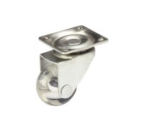 Опора колёсная d-35мм поворотная площадка STARFIX