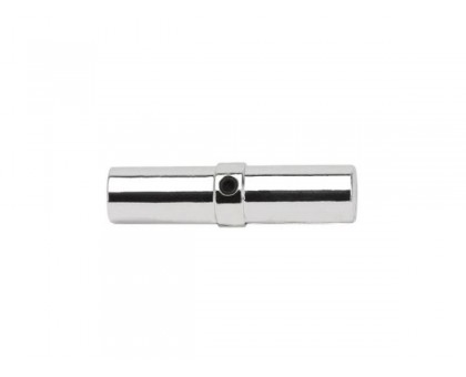 Cоединитель труб с кольцом, хром STARFIX