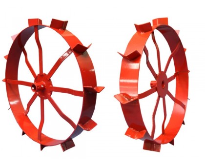 Грунтозацепы (комплект) ф 680/600 мм, шир. 90 мм, втулка 30 мм, 1 сплош. обруч, ВРМЗ