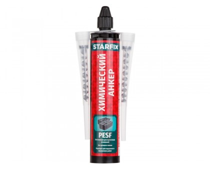 Химический анкер PESF 300 мл STARFIX (для средних нагрузок(шпилька до М24), внутренние и наружные работы)