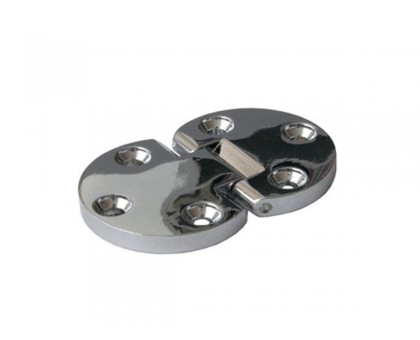 Петля барная плоская 29.5х47 мм хром (2 шт в зип-локе) STARFIX