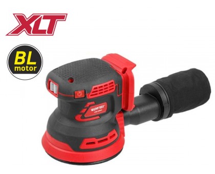 Аккум. эксцентриковая шлифмашина WORTEX COS 1218 E в кор. 