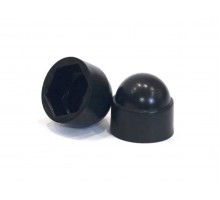 Колпачок на болт/гайку М5/S8 черный (400 шт в пакете) (STARFIX)