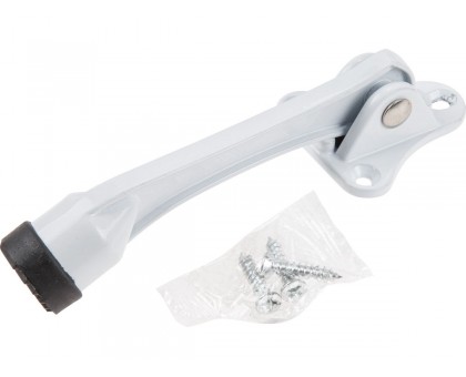 Фиксатор дверной L134 белый STARFIX