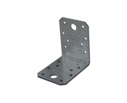 Уголок крепежный 53х65х65 мм 1.8 мм белый цинк STARFIX