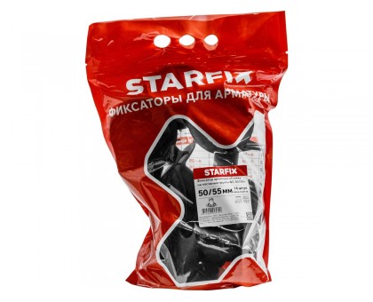 Фиксатор арматуры "Стойка на песчаные грунты ФС-50/55" 4-18 (14 шт в дой-паке) STARFIX