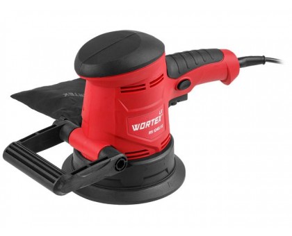 Эксцентриковая шлифмашина WORTEX LX RS 1245-1 E в кор. 450 Вт, 125 мм
