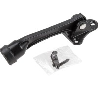 Фиксатор дверной L134 черный STARFIX