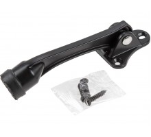 Фиксатор дверной L134 черный STARFIX