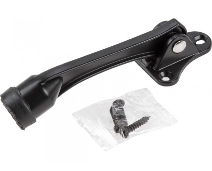 Фиксатор дверной L134 черный STARFIX