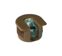 Эксцентрик усиленный пластиковый 20 мм, темно-коричневый (10 шт в зип-локе) STARFIX