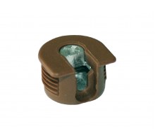 Эксцентрик усиленный пластиковый 20 мм, темно-коричневый (10 шт в зип-локе) STARFIX