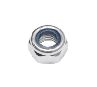 Гайка М14 со стопорным кольцом, цинк, DIN 985 (5 шт в зип-локе) STARFIX