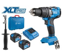 Аккум. дрель-шуруповерт BULL SR 1805 в чем. XLTpro, 2х6 А*ч, БЕСЩЕТ., 18 В, 120 Н*м, БЗП(мет.) 13 мм