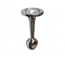 Держатель трубы d25 мм дистанционный торцевой, хром STARFIX