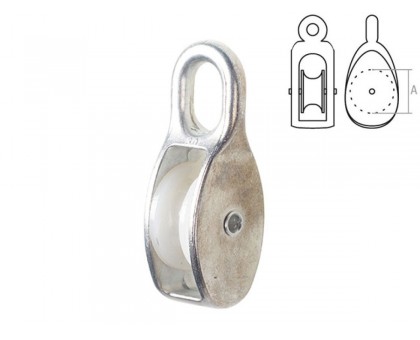 Блок одинарный нейлон 50 мм STARFIX