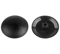 Заглушка для самореза PH2, декоративная черная (50 шт в зип-локе) STARFIX