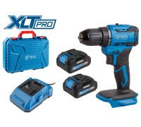 Аккум. дрель-шуруповерт BULL SR 1804 в чем. XLTpro БЕСЩЕТ., Импульс., 18 В, 45 Н*м, 2х2 А*ч, з/у 2 А