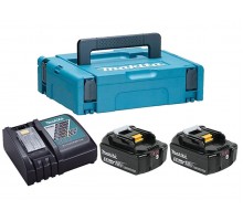 Комплект аккумулятор LXT 18.0 В BL1850B 2 шт. + зарядное устройство DC18RC в кейсе