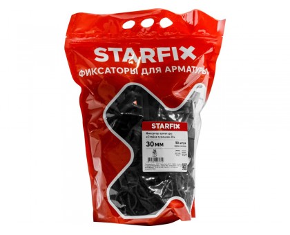 Фиксатор арматуры "Стойка турецкая-30"  (50 шт в дой-паке) STARFIX