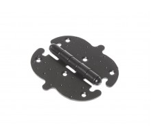 Петля 90 мм фигурная, черн.мат. STARFIX