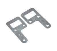 Подвеска мебельная 36х67 мм, белый цинк (4 шт в зип-локе) STARFIX