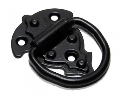 Ручка "Кольцо" 50 мм, черн.мат.  STARFIX