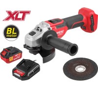 Аккум. углошлифмашина WORTEX CAG 1812-2 E в кор. XLT SET 