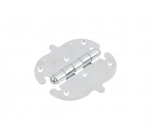 Петля 110 мм фигурная, белый цинк STARFIX