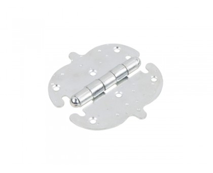 Петля 110 мм фигурная, белый цинк STARFIX