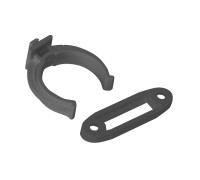 Клипса для кухонной опоры универсальная черная (4 шт в зип-локе) STARFIX