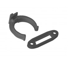 Клипса для кухонной опоры универсальная черная (4 шт в зип-локе) STARFIX