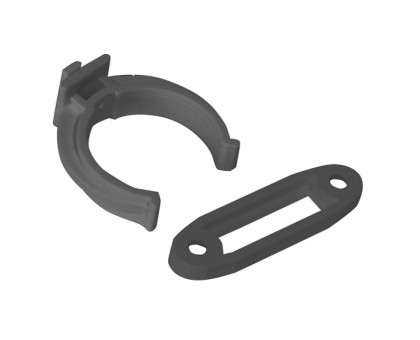 Клипса для кухонной опоры универсальная черная (4 шт в зип-локе) STARFIX