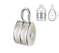 Блок двойной нейлон 15 мм STARFIX