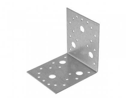 Уголок крепежный 90х100х100 мм KU 2.5 мм белый цинк STARFIX