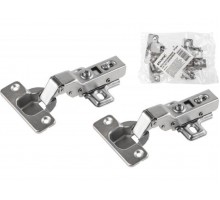 Петля полунакладная с доводчиком Clip-on (2 шт в пакете) STARFIX