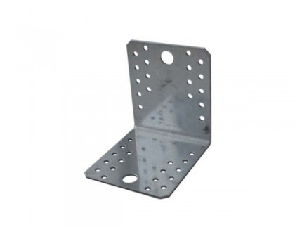 Уголок крепежный 90х100х100 мм  1.8 мм белый цинк STARFIX