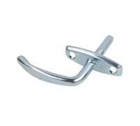 Ручка завертки врезной, цинк STARFIX