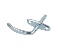 Ручка завертки врезной, цинк STARFIX