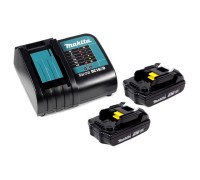 Комплект аккумулятор LXT 18.0 В BL1815N 2 шт. + зарядное устройство DC18SD в кейсе