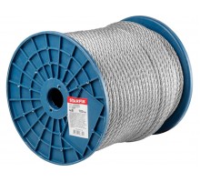 Трос стальной, оцинк. М8 DIN 3055 (бухта 100 м) STARFIX