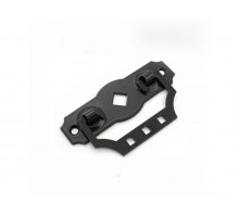 Ручка мебельная Готика РГ-100 черный матовый STARFIX